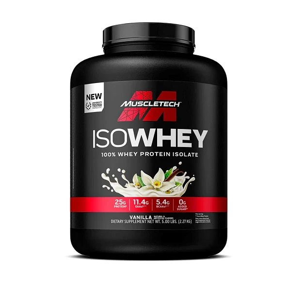 پروتئین وی ایزوله ۲۲۸۰ گرمی ماسل تک اورجینال لاین آمریکا ا ISO WHEY