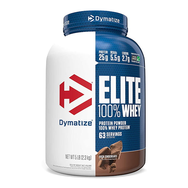 پروتئین وی ۱۰۰ الایت دایماتیز اصل آمریکا ۲۳۰۰گرمی ا ELITE 100%WHEY