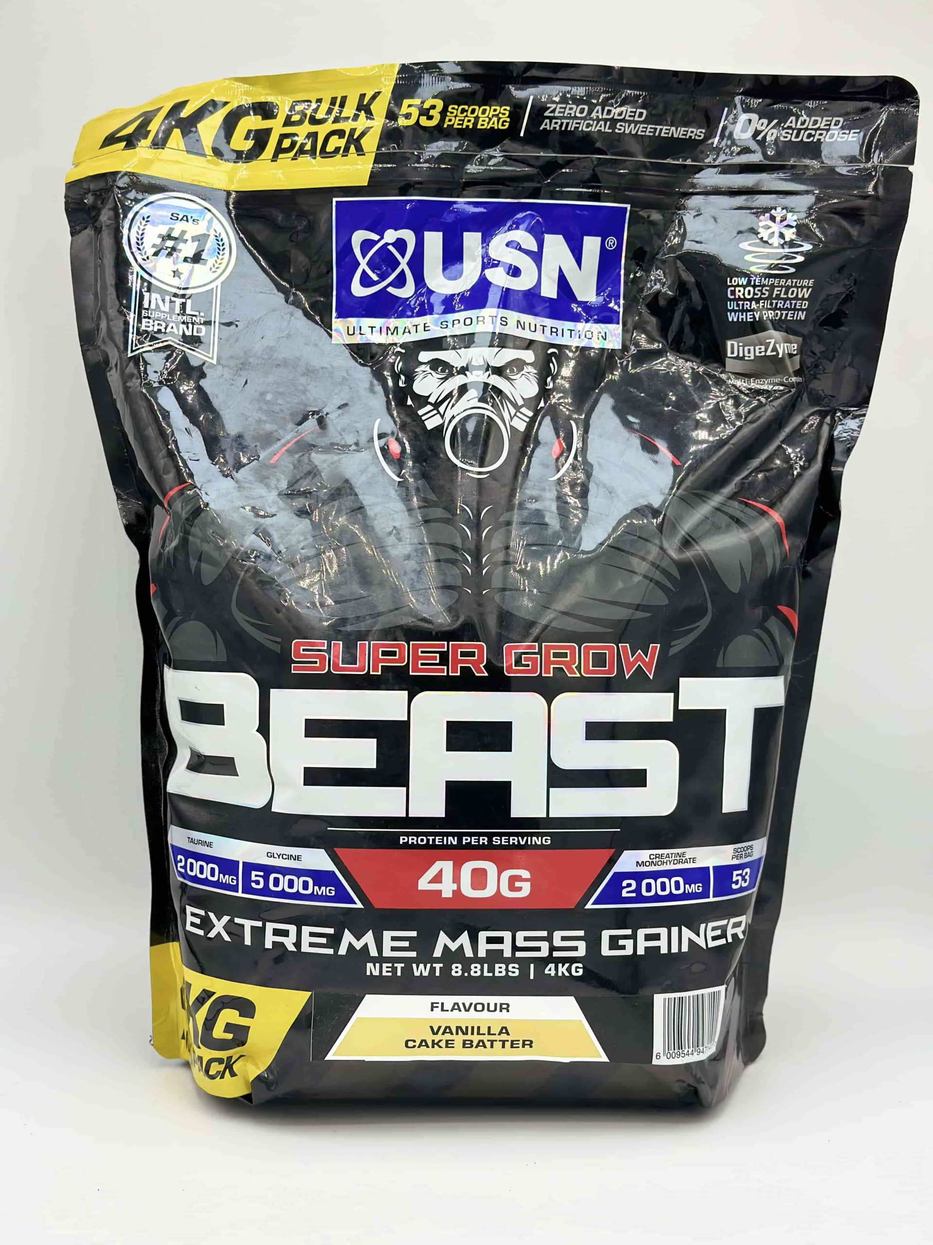 گینر مس یو اس ان سوپر گرو بیست 4 کیلوگرم | USN Super Grow Beast