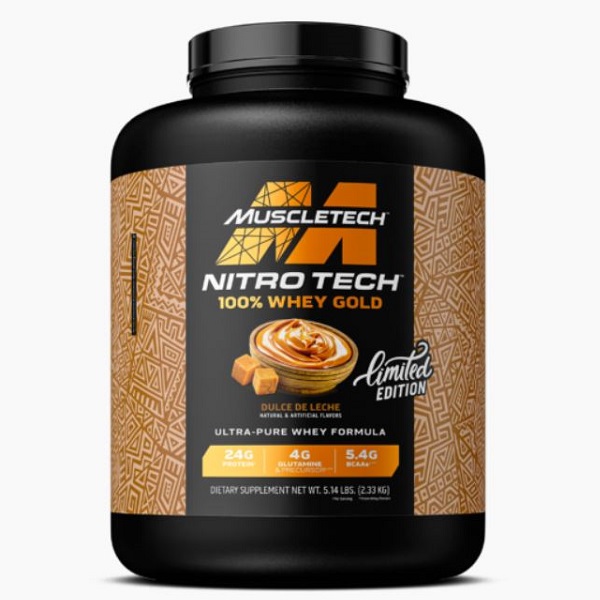 پروتئین نیترو تک ۱۰۰٪ وی گلد ماسل تک (۲۳۲۰گرمی) Limited Edition ا MuscleTech NitroTech 100% Whey Gold (2320g) Limited Edition