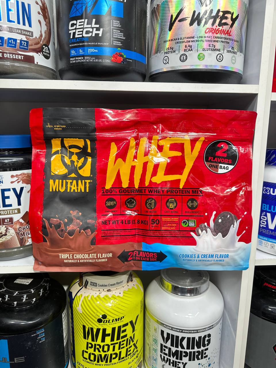 پروتئین وی موتانت دو طعم Mutant Whey